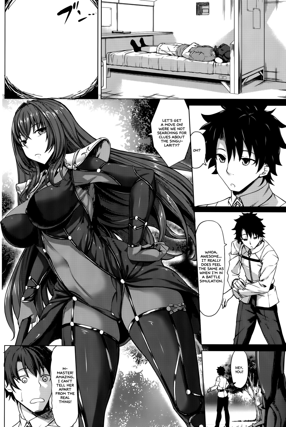 Hentai Manga Comic-Fucking Scathach To My Heart's Content-Read-5